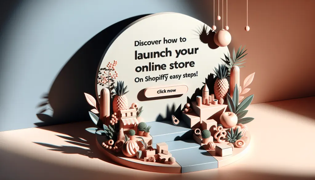 了解如何通过 5 个简单步骤在 Shopify 上启动您的在线商店!